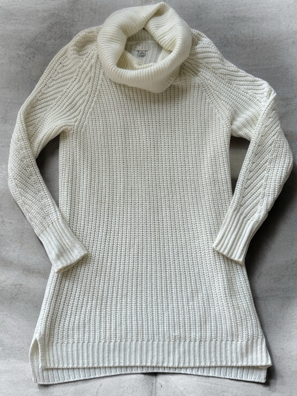 A New Day Women’s Cream Knit Tunic Sweater!